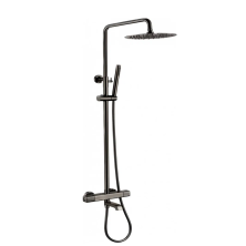 Grocenberg Душевая система с термостатом, графит GB7005BG