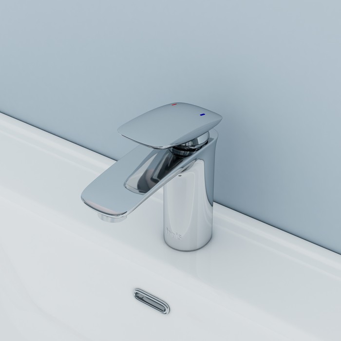 Приобрести iddis смеситель для раковины stone 147мм, хром, stosb00i01