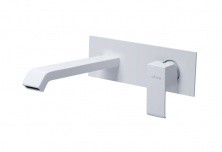 CEZARES Смеситель для раковины PORTA, скрытый монтаж, белый матовый PORTA-BLI-BIO