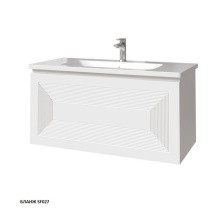 Caprigo Тумба с раковиной подвесная Modo Quarta 100 см, белая матовая 35715-SF027