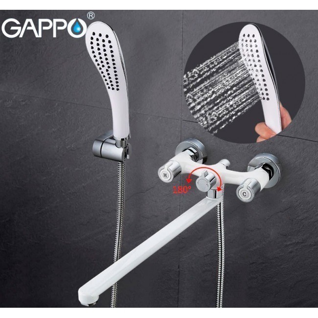 Приобрести gappo смеситель для ванны и душа g2249, хром 86605