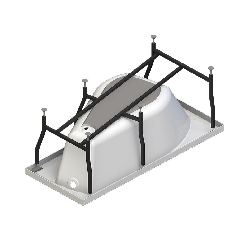 Приобрести радомир акриловая ванна миранда 168x95 см r ( комплект каркас и слив )