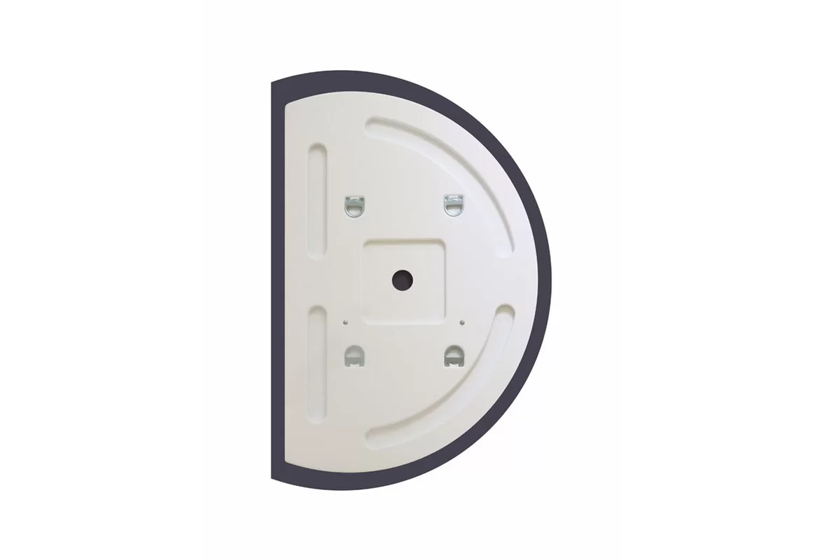 Приобрести continent зеркало с подсветкой jill 80х120 см, белое