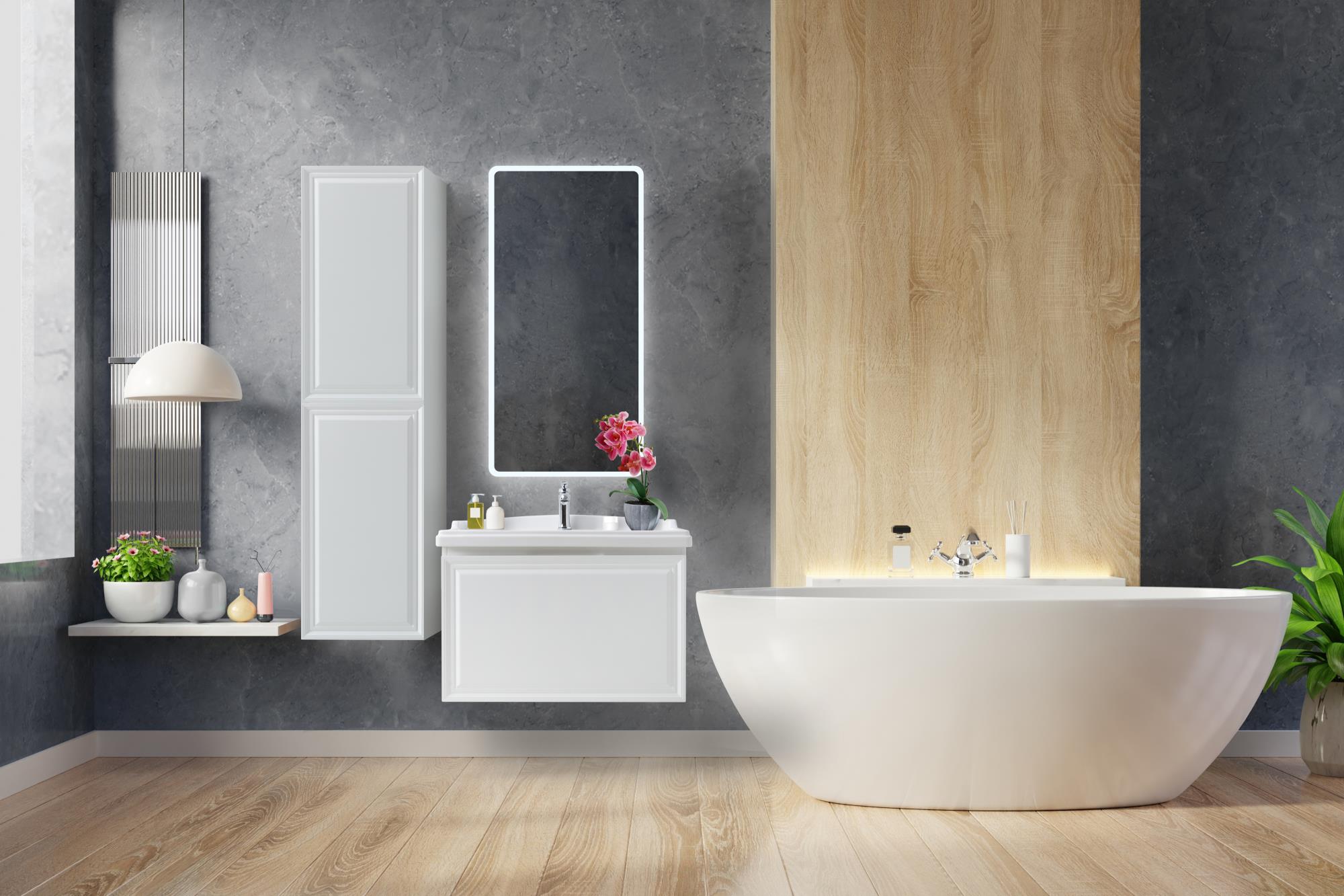 Приобрести cezares тумба подвесная с раковиной giubileo 80 см bianco lucido, белый глянец giubileo-800-1c-so-bl