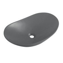 BelBagno Накладная раковина 60х36 см, серая матовая BB1404-H311