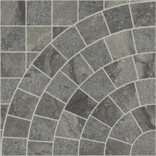 Плитка напольная Coliseumgres Sanremo, Pavone Mix 45x45см, серая, натуральная