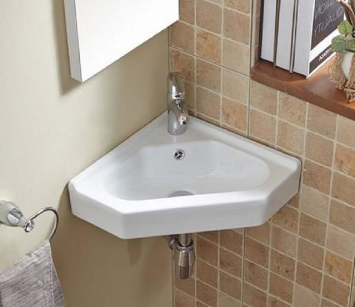 Приобрести раковина угловая ceramalux 55 см 7012j