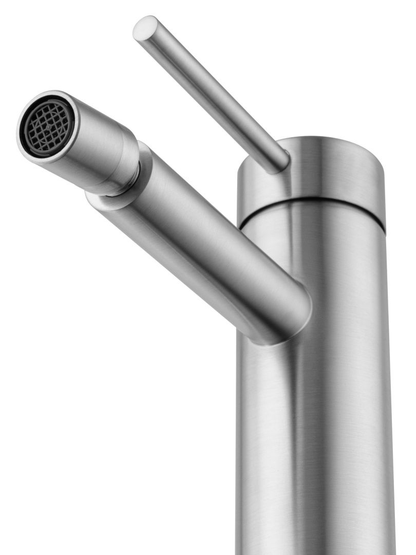Приобрести смеситель для биде wonzon & woghand stick, брашированный никель (ww-88339017-bn)