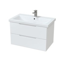 Mirsant Тумба подвесная SOHO Quadro 60 см с раковиной Deep 60 УТ000089877