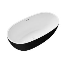 Grossman Отдельностоящая ванна Classic 150x78 см, черная матовая GR-2403MB