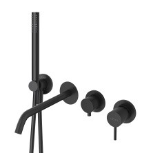 CEZARES Встраиваемый смеситель для ванны и душа LEAF-VDIM3-D-L-NOP