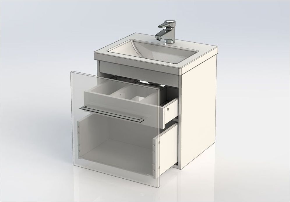 Приобрести aquanet тумба с раковиной порто 50 см, белая 00212575