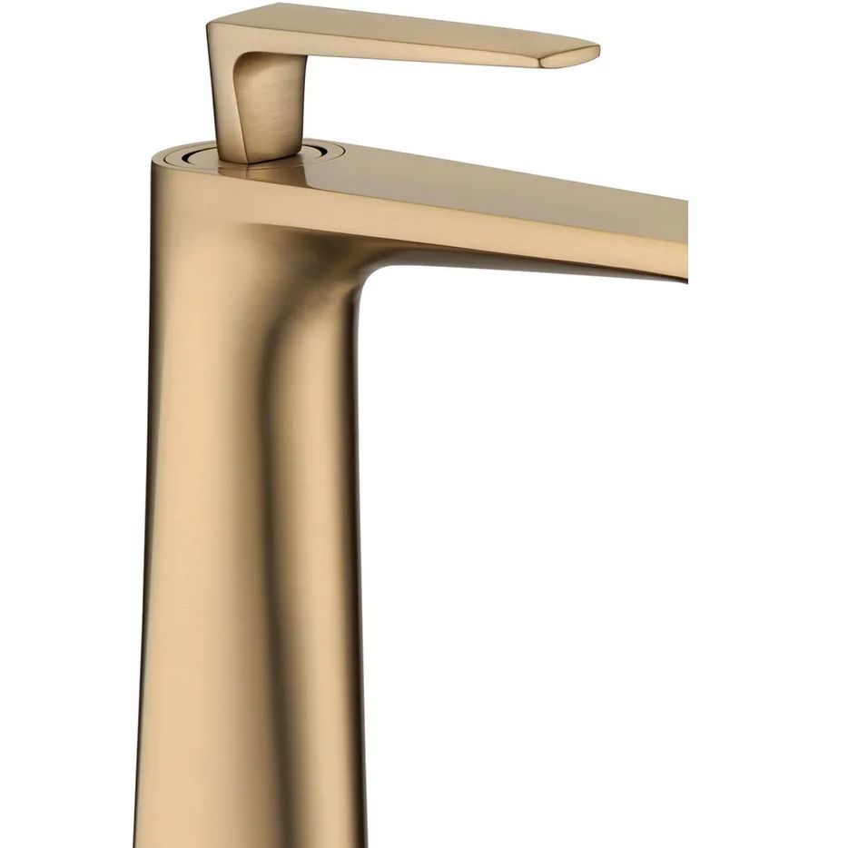 Приобрести grocenberg смеситель для раковины, высокий, матовое золото gb3025mg