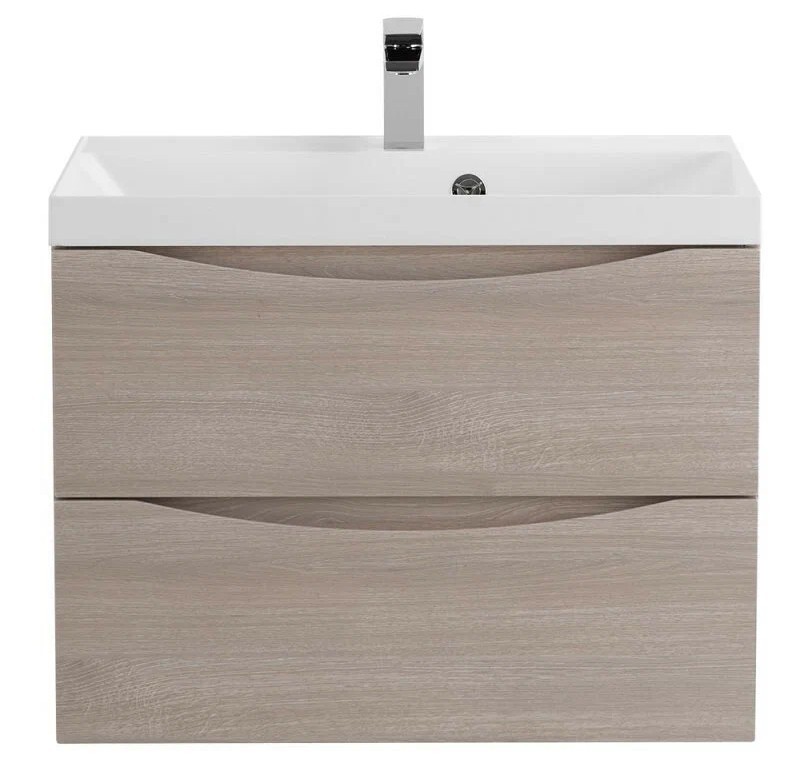 Приобрести тумба подвесная с раковиной belbagno marino-650-2c-so-rg-p 65 см, rovere grigio