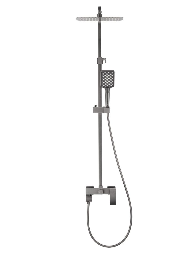 Приобрести душевая система wonzon & woghand fit, темный графит (ww-88739009-bgm)