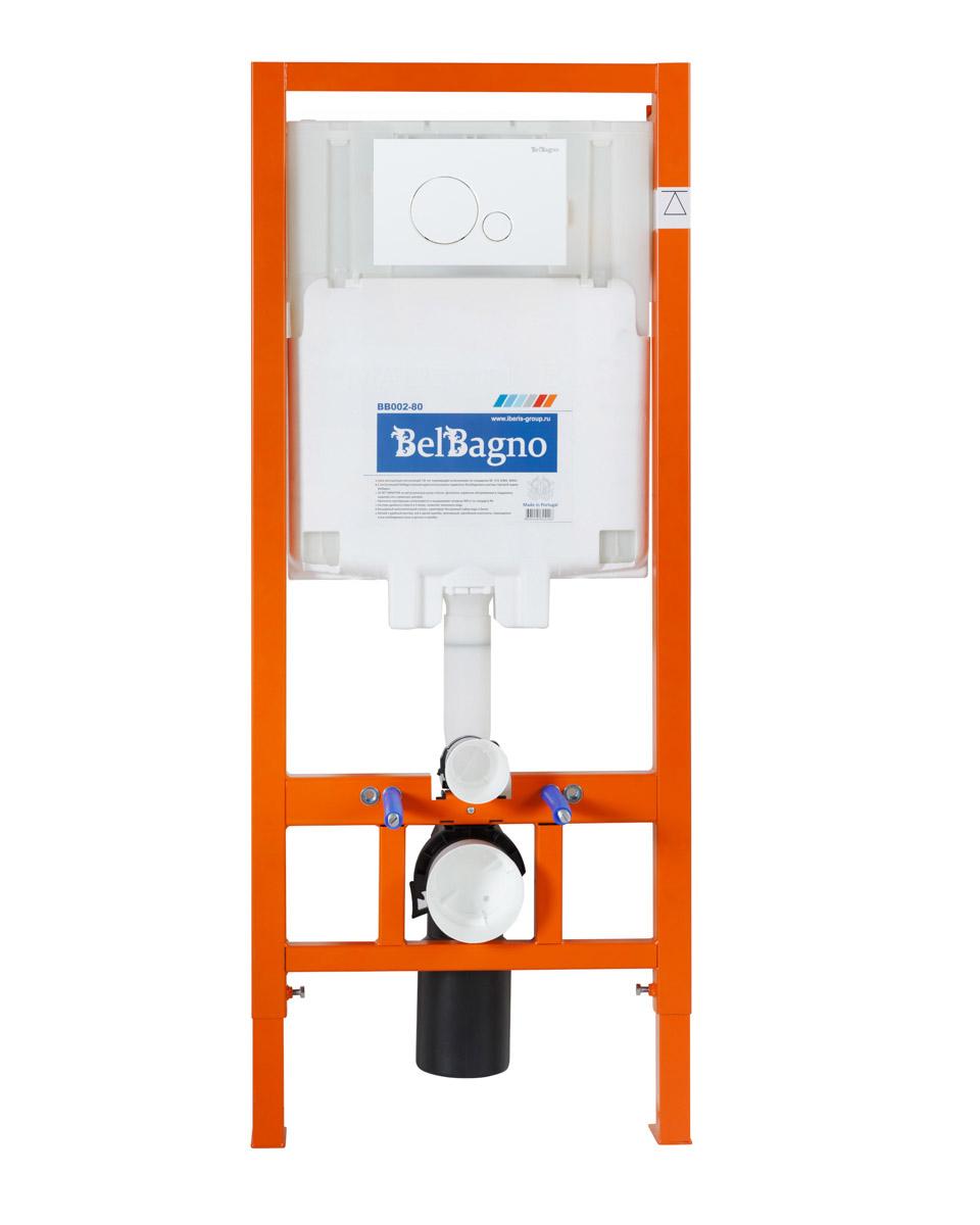 Приобрести belbagno инсталляция с кнопкой смыва и подвесным унитазом loto, bb070chr/sc/bb002-80/bb014-sr-bianco