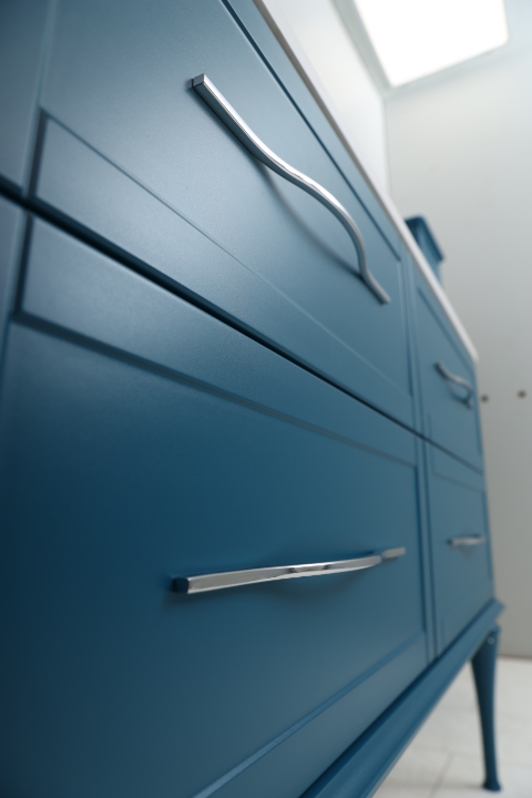 Приобрести cezares тумба подвесная с раковиной tiffany 75 blu petrolio, голубая 54950