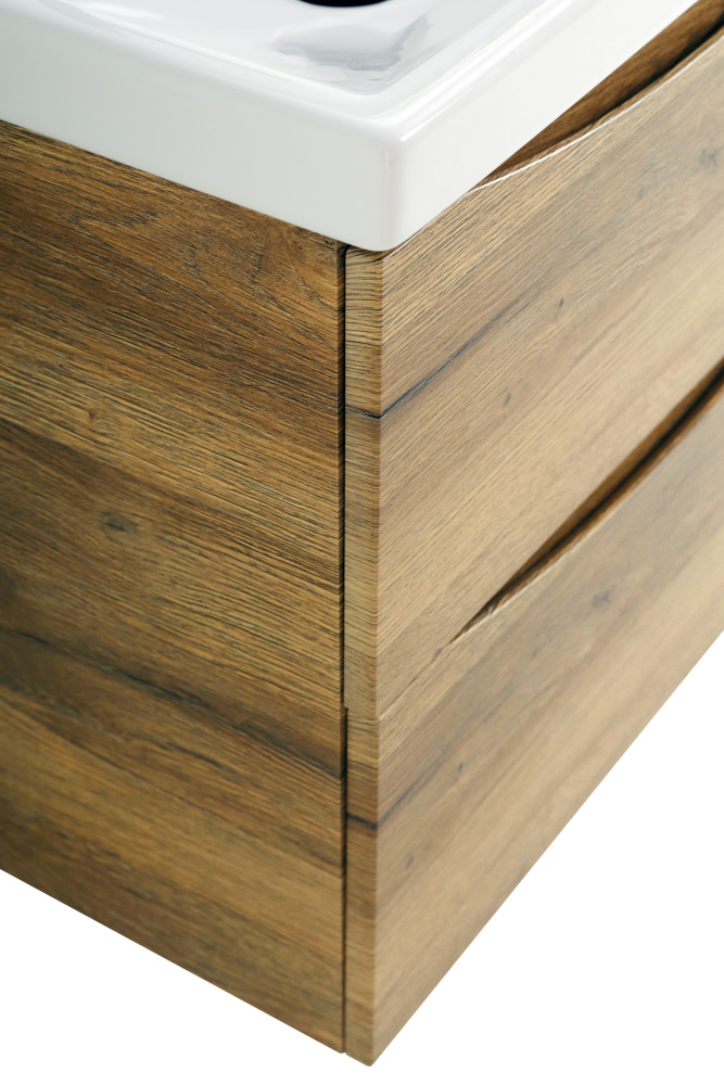 Приобрести belbagno тумба с раковиной marino-cer 120 см, подвесная с ящиками rovere rustico, белая раковина