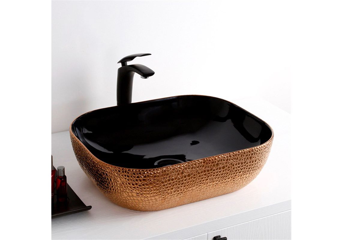 Приобрести раковина-чаша ceramalux 50 см d1302h024, медь