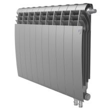 Royal Thermo Радиатор биметаллический BiLiner 500 /Silver Satin ( серебристый ) VR - 10 секц.