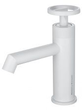 Смеситель для раковины WONZON & WOGHAND, Белый матовый (WW-H1065-MW)