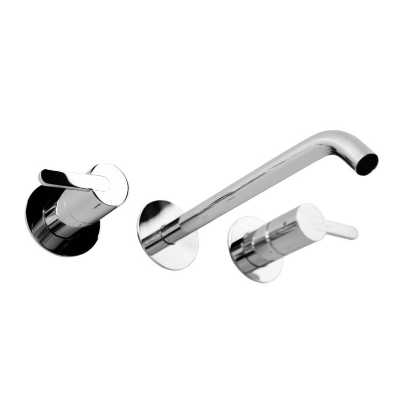 Приобрести cezares смеситель для раковины leaf, скрытый монтаж, хром leaf-bli3l