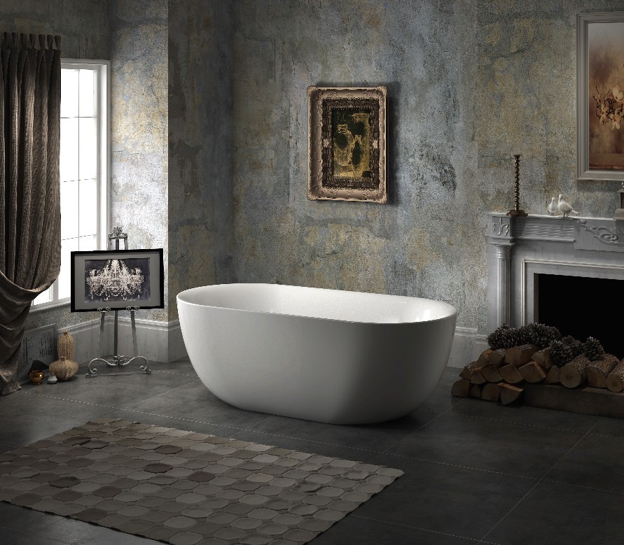 Приобрести ванна акриловая отдельностоящая belbagno 150х80 см, bb27