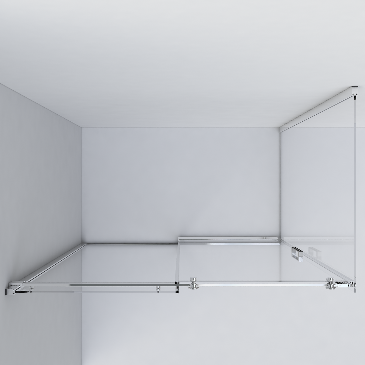 Приобрести vincea душевое ограждение como 100х150 см, прозрачное, хром vsr-1c1015cl