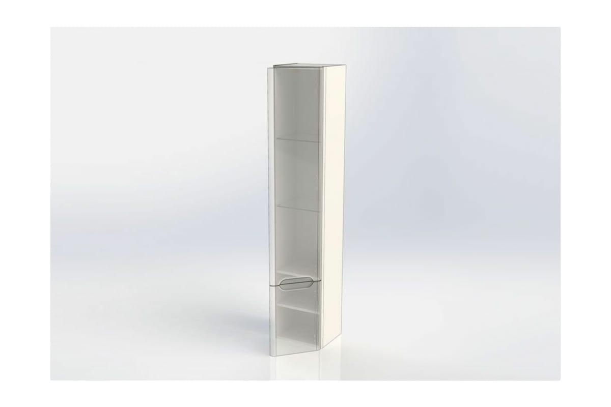 Приобрести aquanet пенал софия 35 см, белый