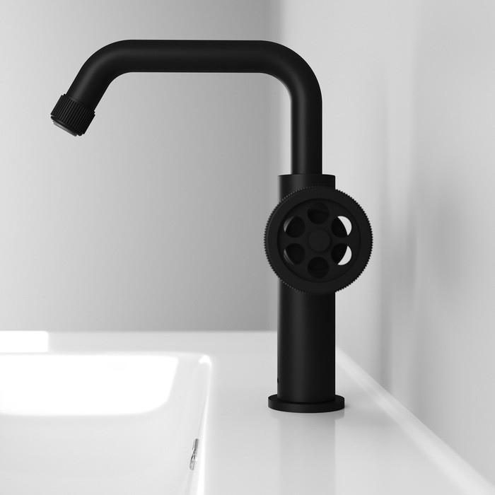 Приобрести iddis смеситель для раковины grange 231мм, высокий, черный grablr0i01