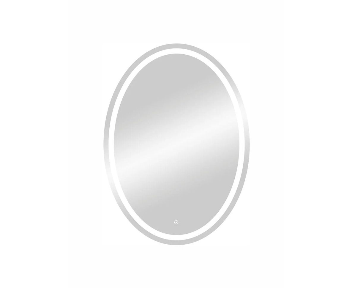 Приобрести continent зеркало с подсветкой verso 57х77 см, сенсорный включатель, белое