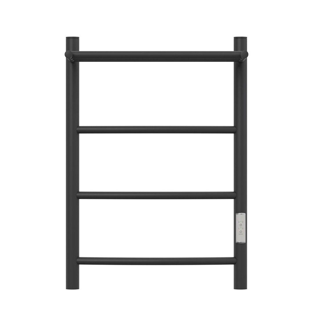 Приобрести полотенцесушитель электрический point 400х600 афина с полкой п3, черный pn04846pb