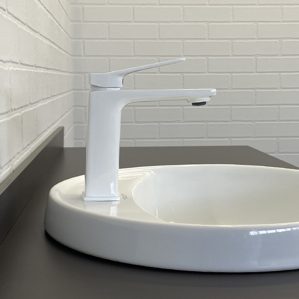 Приобрести comforty смеситель для раковины, белый, fc071a-ckbt