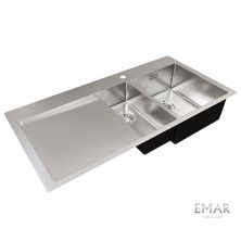 Oulin Кухонная мойка 100х56 см, сатин Oulin OL-FTRL201R