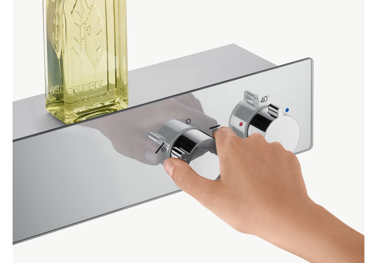 Приобрести смеситель для душа с термостатом hansgrohe shower tablet 600 13108400