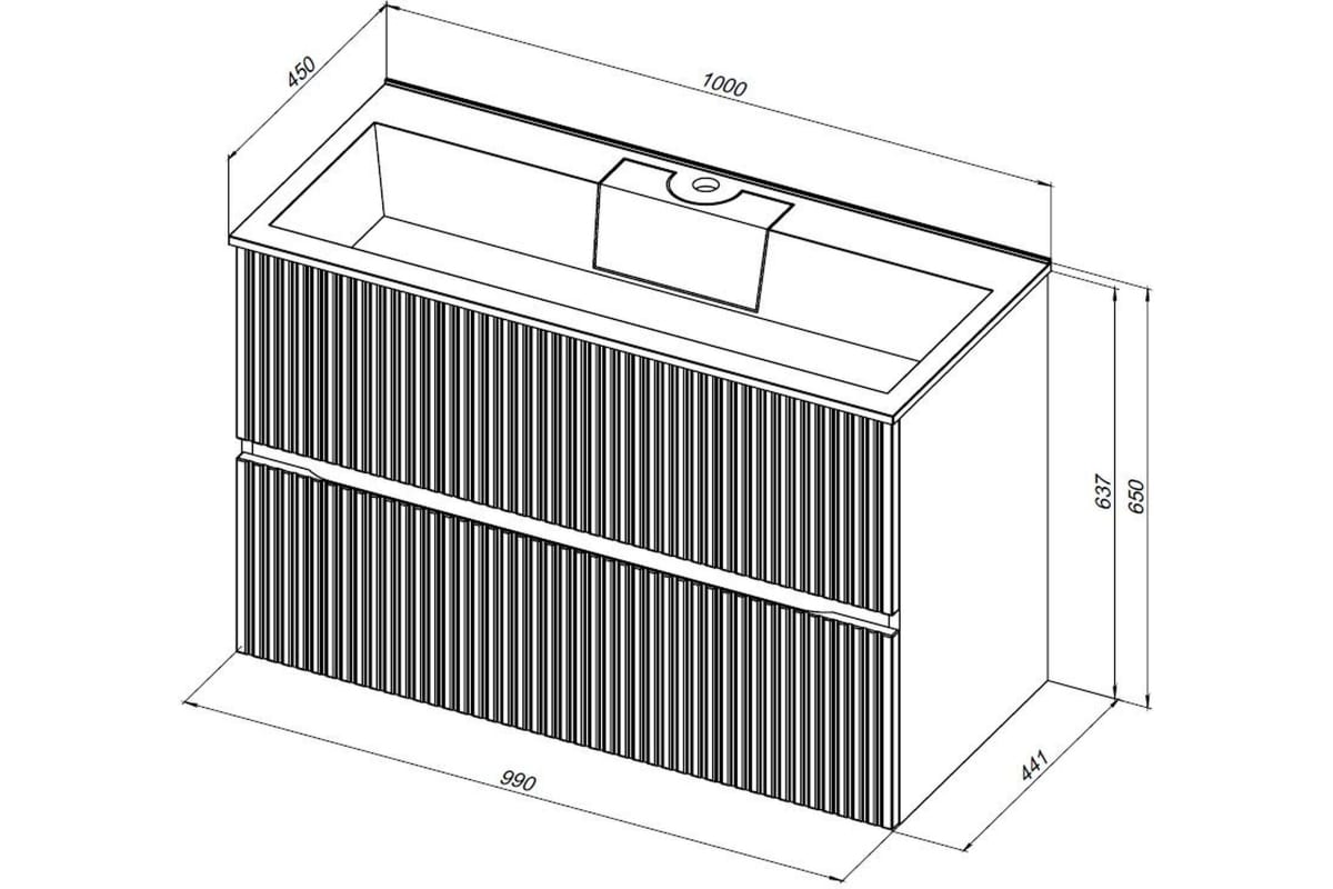 Приобрести aquanet тумба с раковиной джейн 100 см, маренго