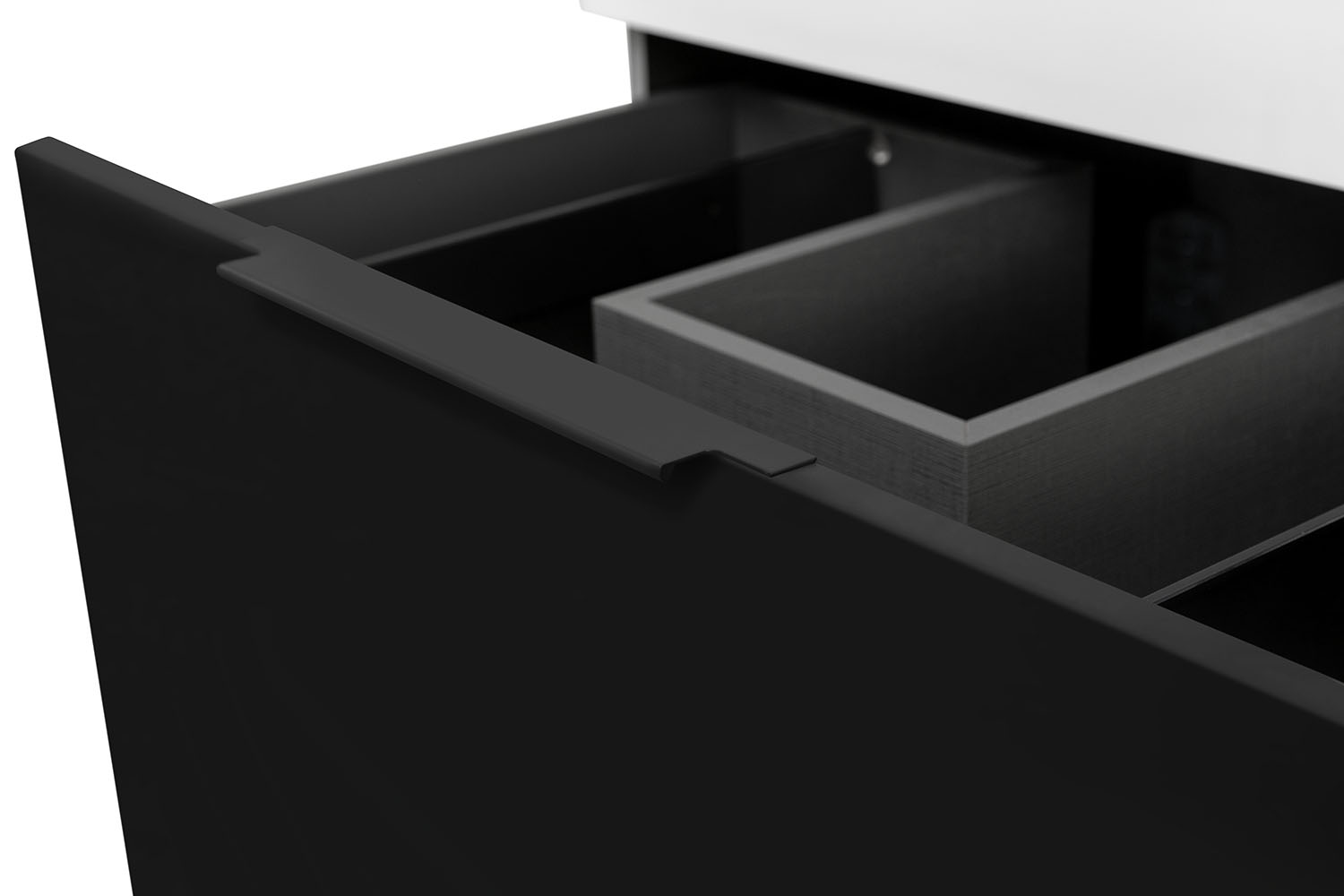 Приобрести cezares тумба подвесная с раковиной premium 70 см nero opaco, черная 55397