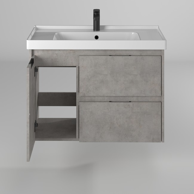 Приобрести briz тумба подвесная chicago 90 см, светло серая, т20-90