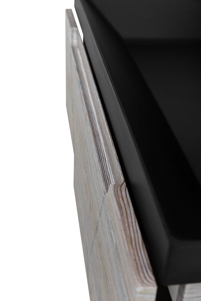 Приобрести belbagno тумба с раковиной vittoria 100 см, подвесная pino, чёрная раковина