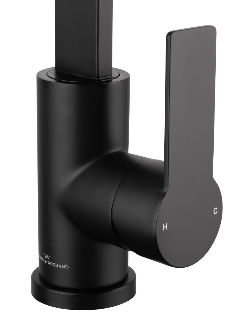 Приобрести смеситель для кухни wonzon & woghand, черный матовый (ww-ae4550-mb)