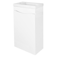 Loranto Тумба подвесная Loranto Алина - 40 40х22 см, левая, белый (CS00087021)