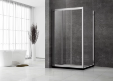 Veconi Душевое ограждение Rovigo 80х140 см, хром, прозрачное RV031-14080-01-C5