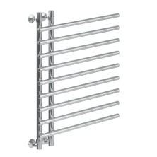 Veconi Полотенцесушитель водяной Tufo 70х80 см,, хром T801070CH