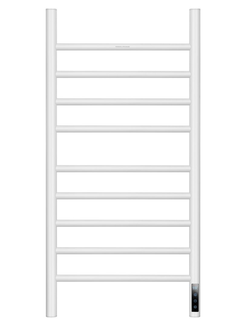 Приобрести полотенцесушитель электрический wonzon & woghand bonn, белый матовый (ww-al409-mw)