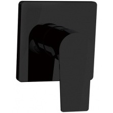 Aquanet Смеситель для душа Static Black AF330-50B (с внутренней частью)