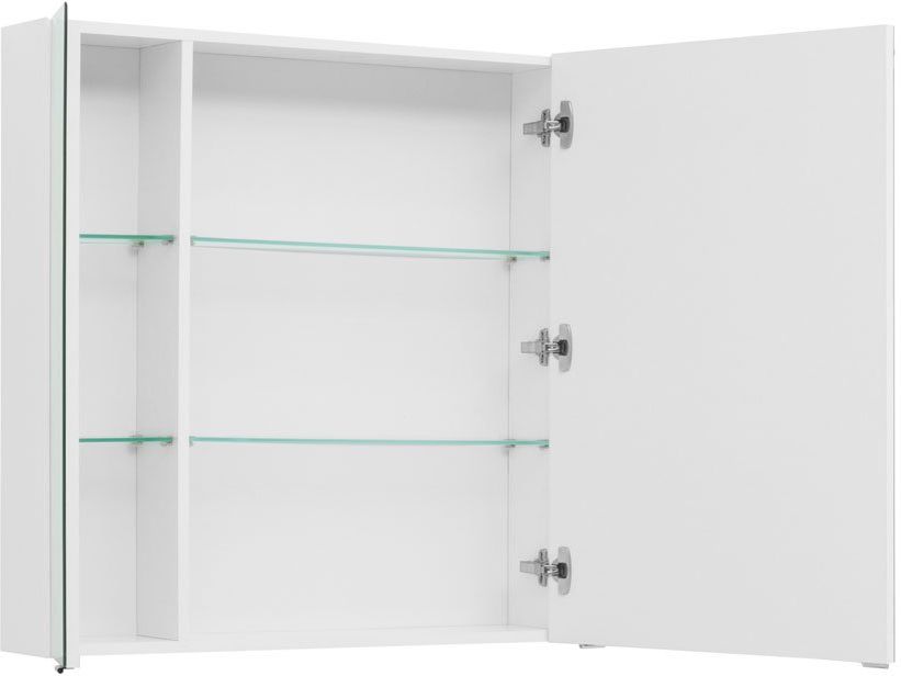 Приобрести aquanet зеркальный шкаф алвита 100 см, белый