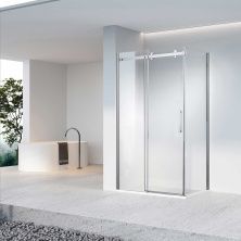 Vincea Душевое ограждение Como-N 140х100 см, прозрачное, хром VSR-4CN1014CL