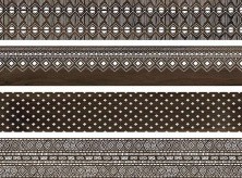 Плитка напольная Kerama Marazzi Про Вуд Коричневый декорированный обрезной 30х179