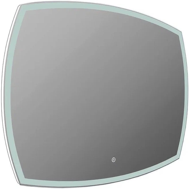 Приобрести continent зеркало с подсветкой dream 90х70 см, сенсорный включатель, белое