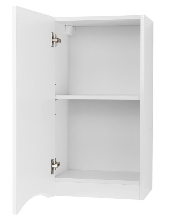Приобрести шкаф подвесной belbagno fly-marino-750-1a-sc-bl-p-l 40 см, левый, bianco lucido
